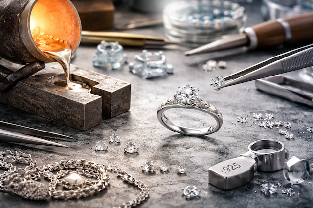 איך להכין תכשיט מכסף